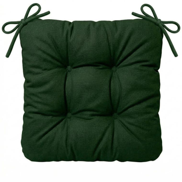 Podsedák na židli BRAMBERK SOLID tmavě zelený sada 4 ks