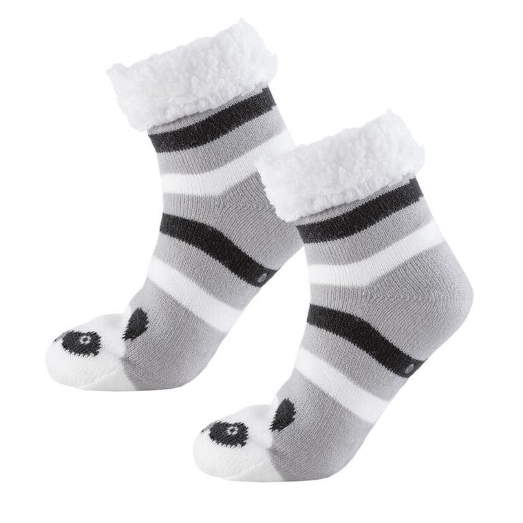Dětské zimní ponožky na spaní PANDA vel. 30 - 33