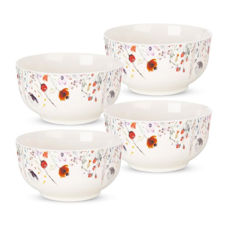 Sada porcelánových misek MÁK 4 ks