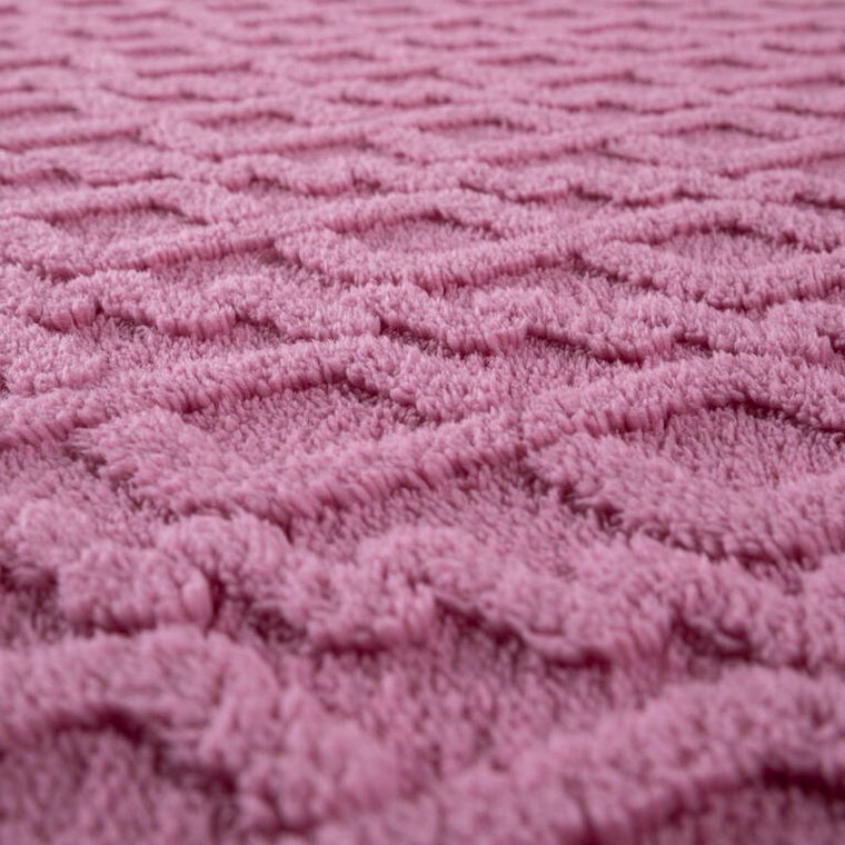 Beránkové napínací prostěradlo INVERNO ostružinová 90 x 200 cm (obrázek 3)