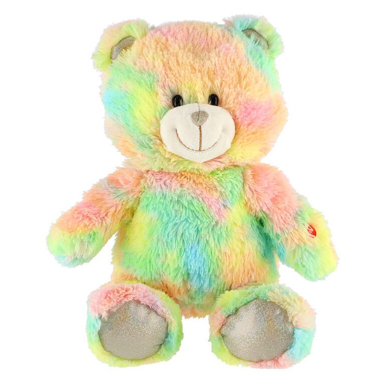TEDDIES Dětský medvídek duhový 40 cm