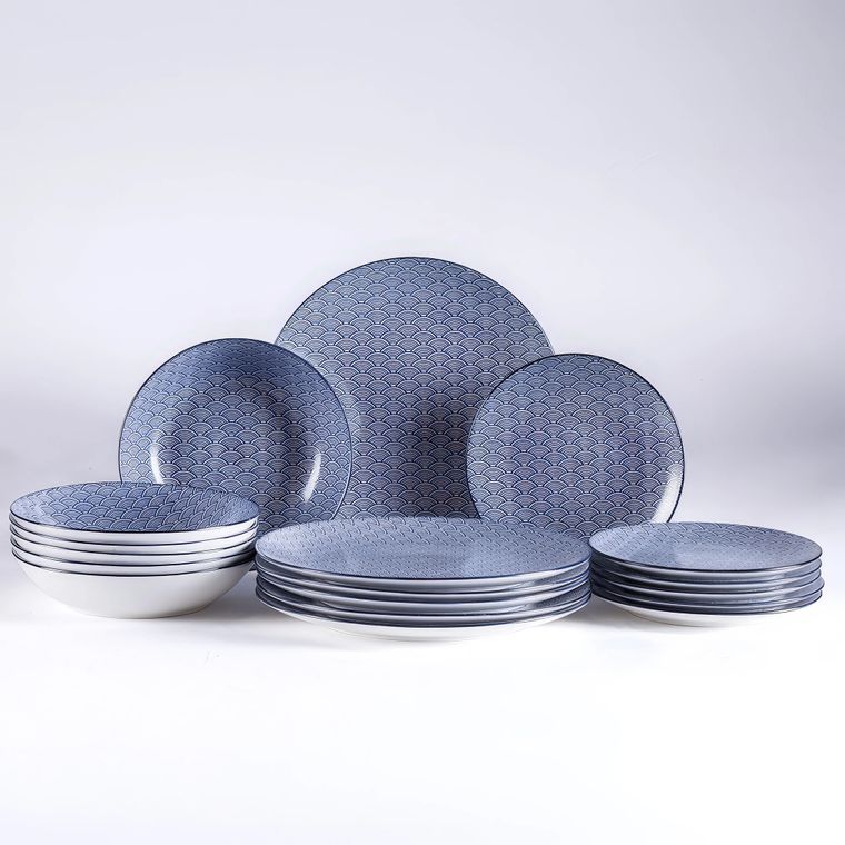 Porcelánová sada talířů OSAKA 18 ks (obrázek 3)