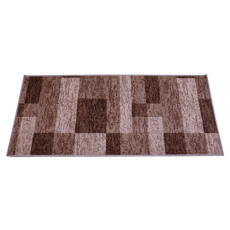 Kusový koberec  ICONA hnědá 67 x 250 cm