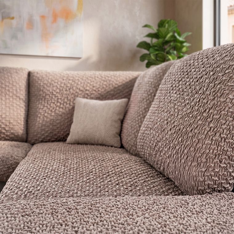 Bielastické potahy MODULO oříškové sedák S (40-59 cm x 50-80 cm) (obrázek 4)