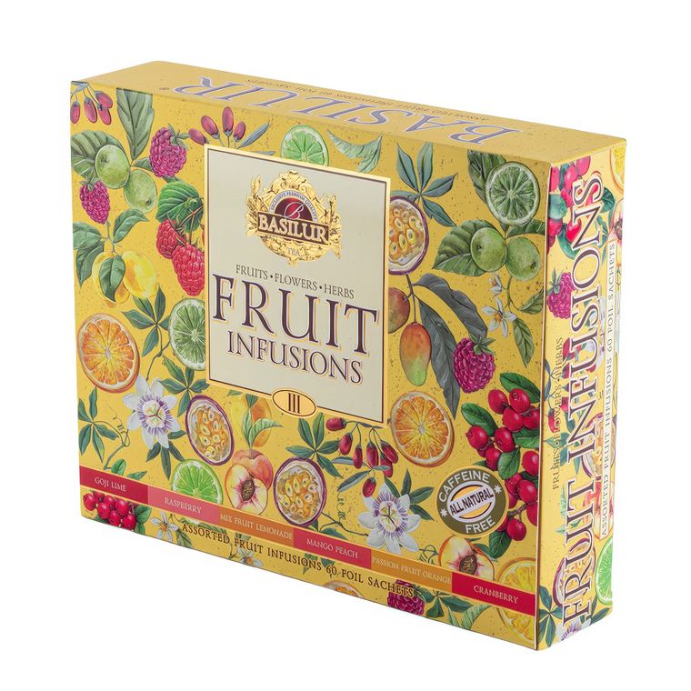 Čaje FRUIT INFUSIONS Assorted III dárková kolekce 60 sáčků (obrázek 3)
