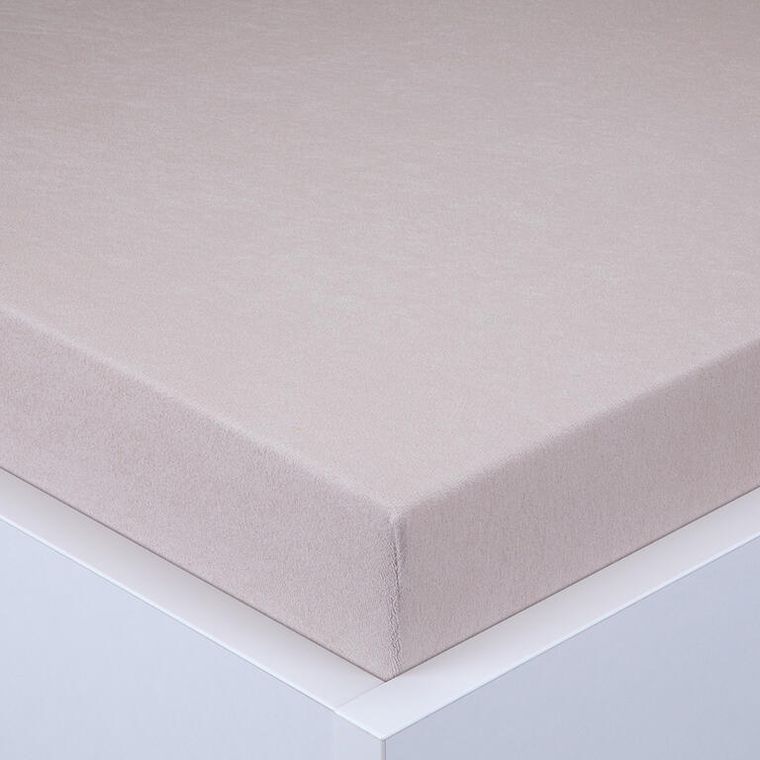 Napínací prostěradlo froté EXCLUSIVE kávová sada 2 ks 90 x 200 cm