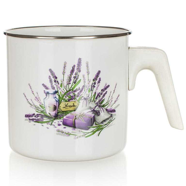 Smaltovaný Mliekovar Lavender 1,2 l, BANQUET - galéria #1