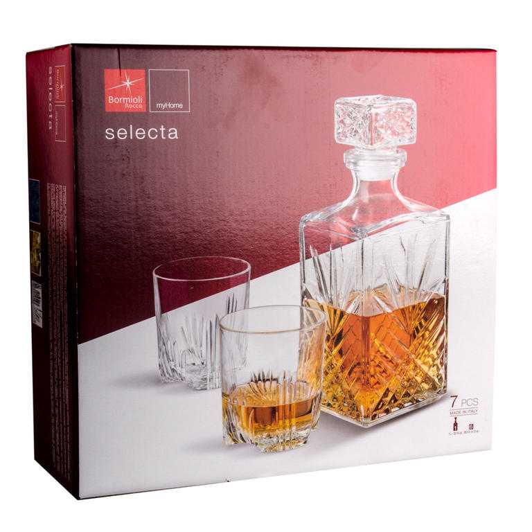 Sada karafy a pohárov na Whisky BORM - galéria #1