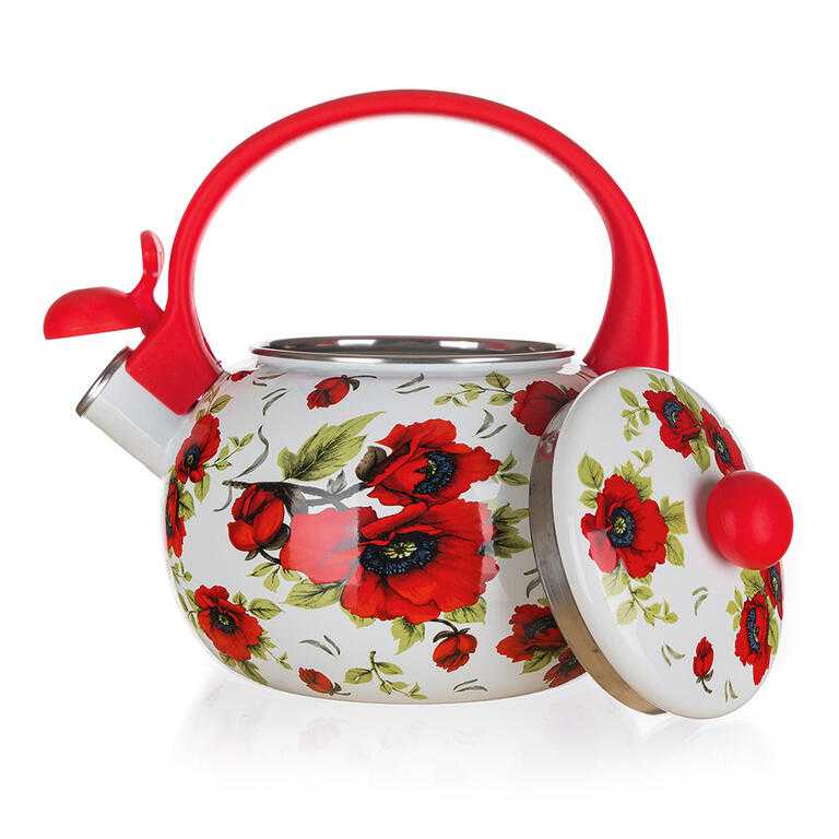 Smaltovaná pískací konvice POPPY 2,2 l - galerie #1