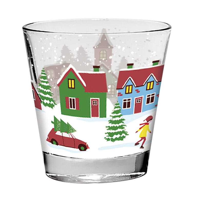 Sada sklenic SNOW VILLAGE 250 ml 6 ks - galerie #1