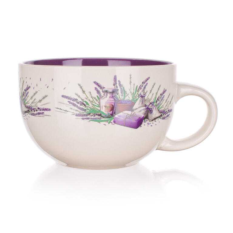 Keramický jumbo hrnek LAVENDER 660 ml - galerie #1