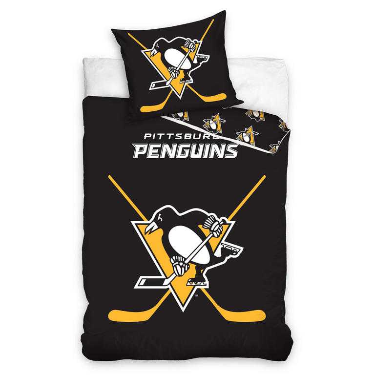 Bavlněné ložní povlečení NHL Pittsburgh Penguins - galerie #1