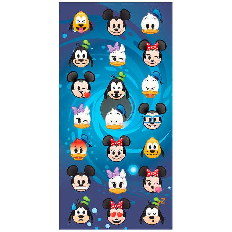 Prosop pentru copii PERSONAJE DISNEY, 70 x 140 cm - galerie #1