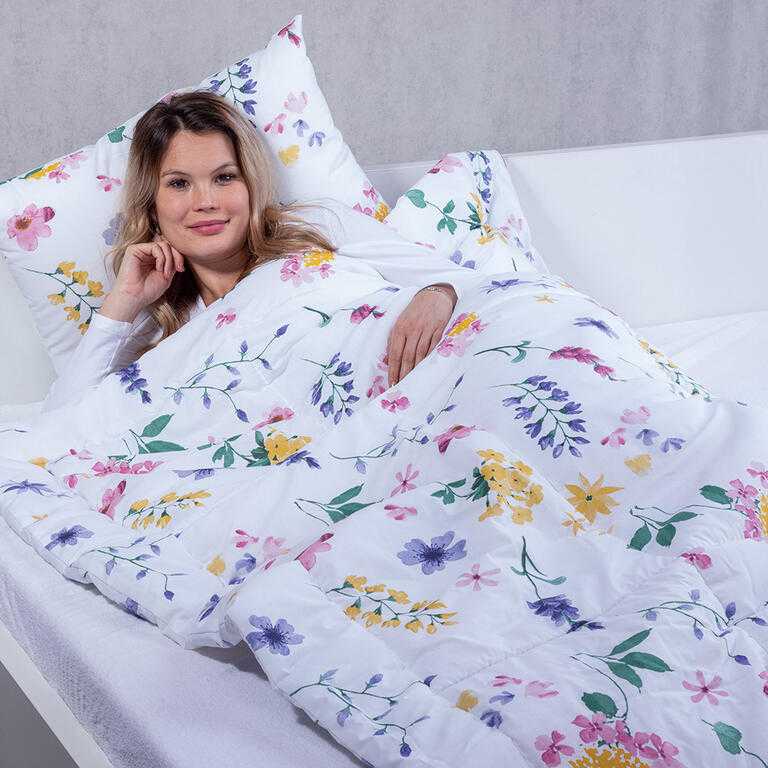 Letní sada peřiny a polštáře FLORA - galerie #1