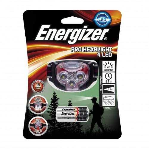 Čelovka Energizer 4x LED