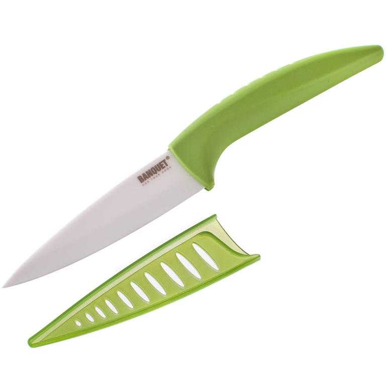 Keramický praktický nůž 19,5 cm Gourmet Ceramia Verde, BANQUET