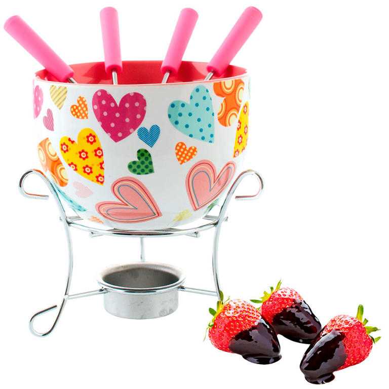 Fondue na čokoládu Srdce, BANQUET