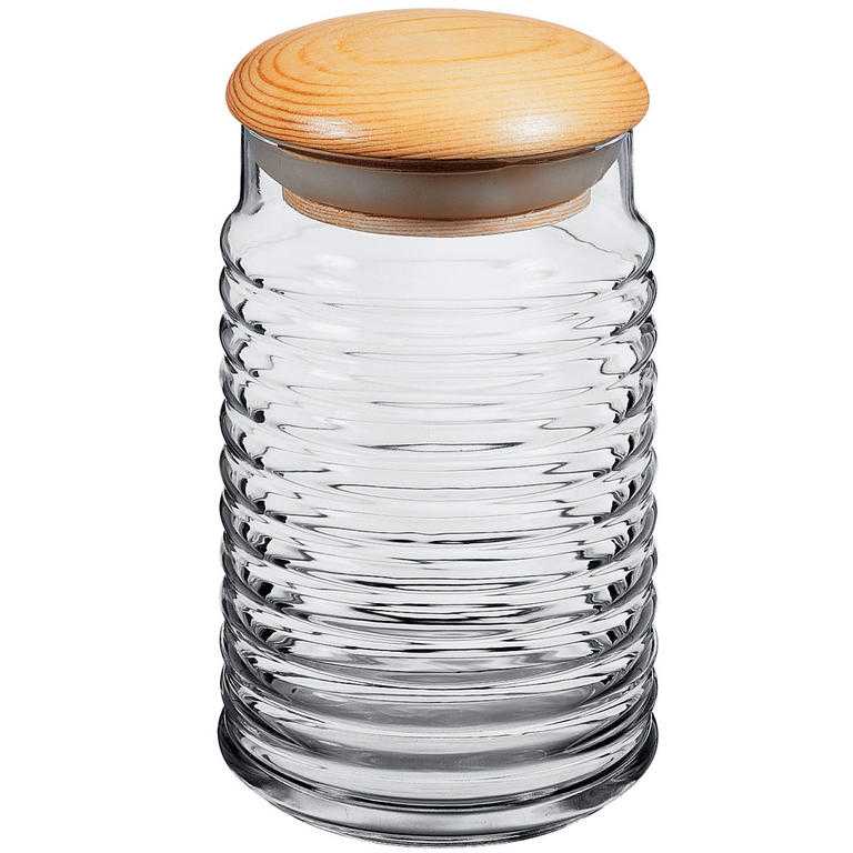 Dóza s dřevěným víkem 1,1 l Babylon, BANQUET