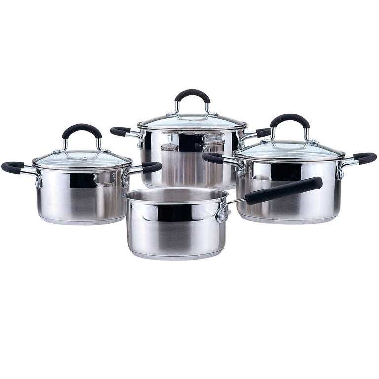 Set de cratiţe din oţel inoxidabil Bravura vase 7 buc
