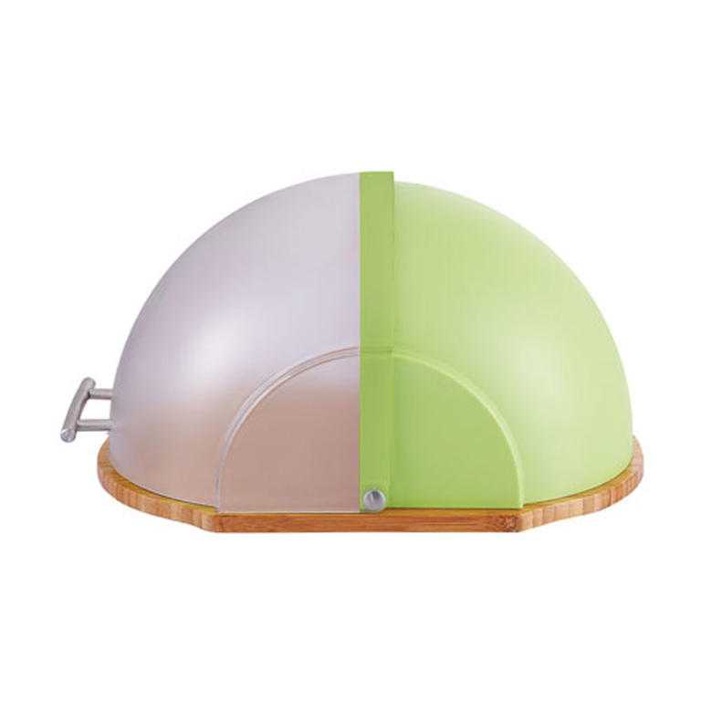 Chlebník plast/bambus zelený