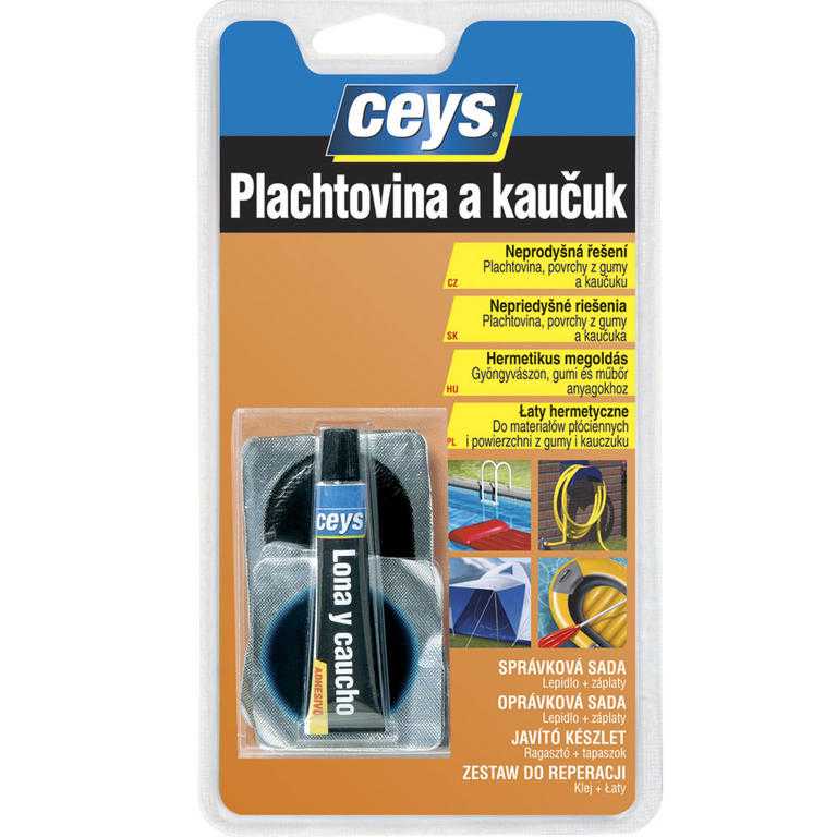 Adeziv pentru prelata si cauciuc 7 g + 4 petice
