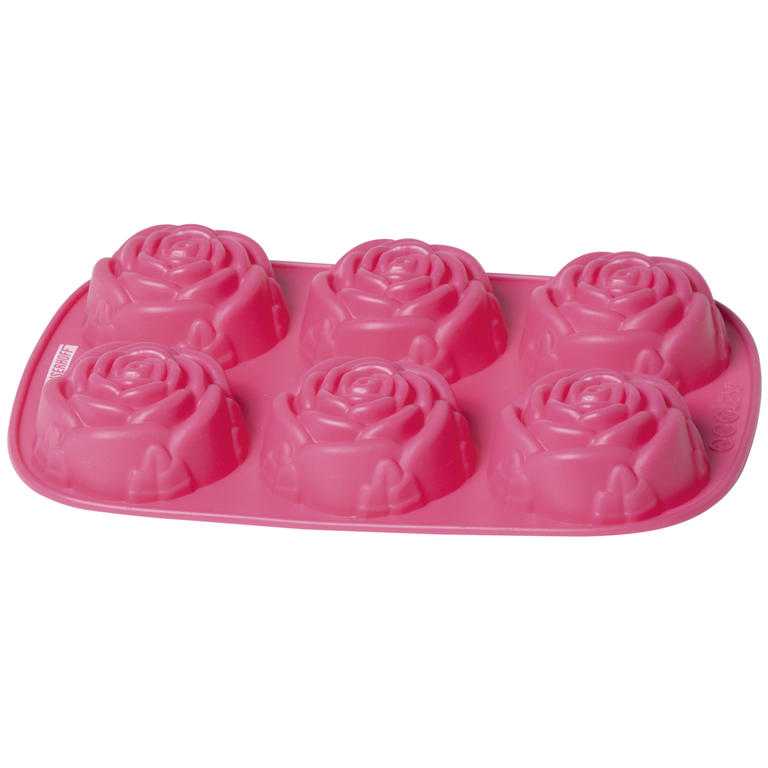 Silikonová forma na muffiny Květy