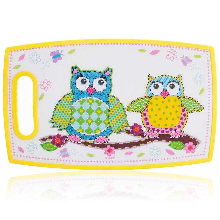 Plastové krájecí prkénko OWL, BANQUET