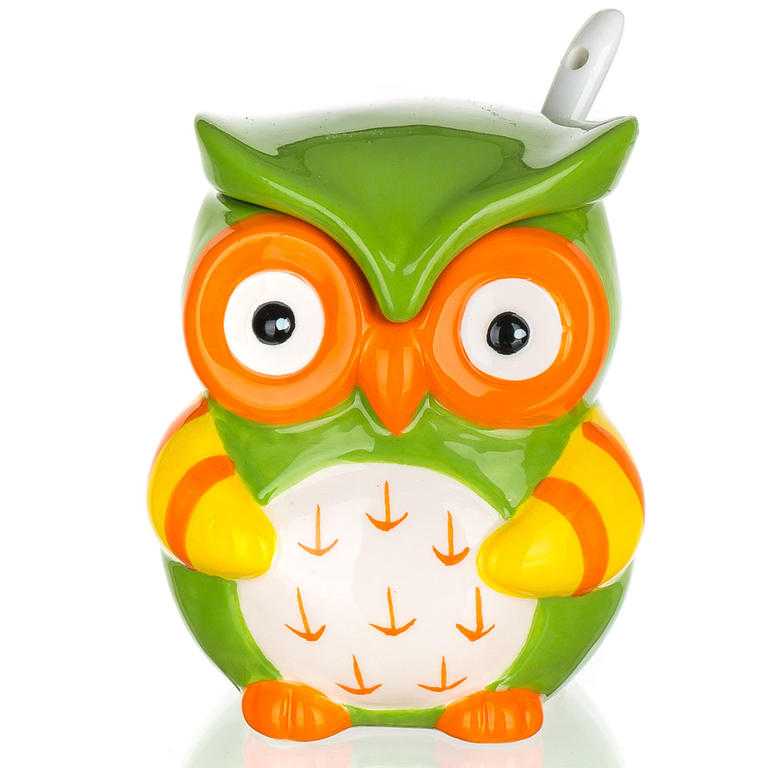Keramická cukřenka se lžičkou OWL, BANQUET