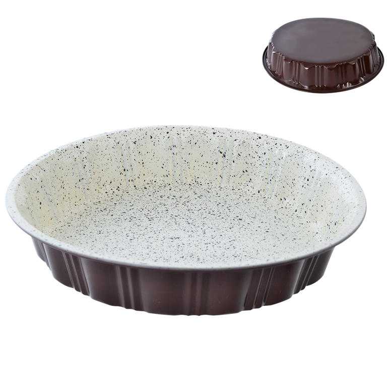 Formă din metal pentru prăjituri cu suprafaţă ceramică  28,5 cm