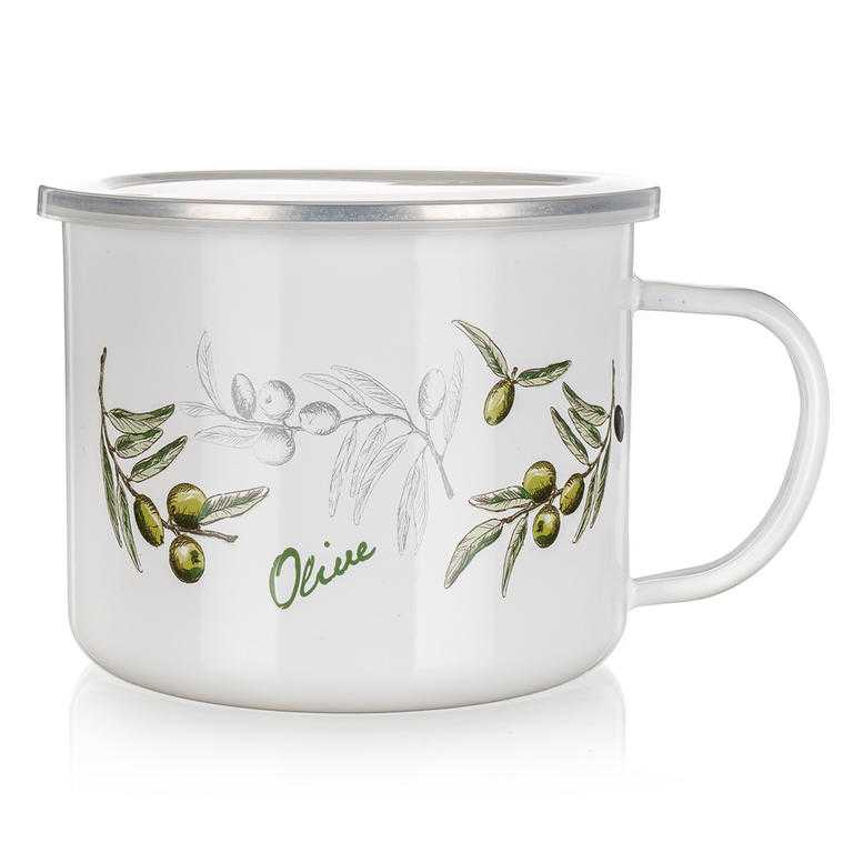 Cană emailată 0,5 l Olives, BANQUET