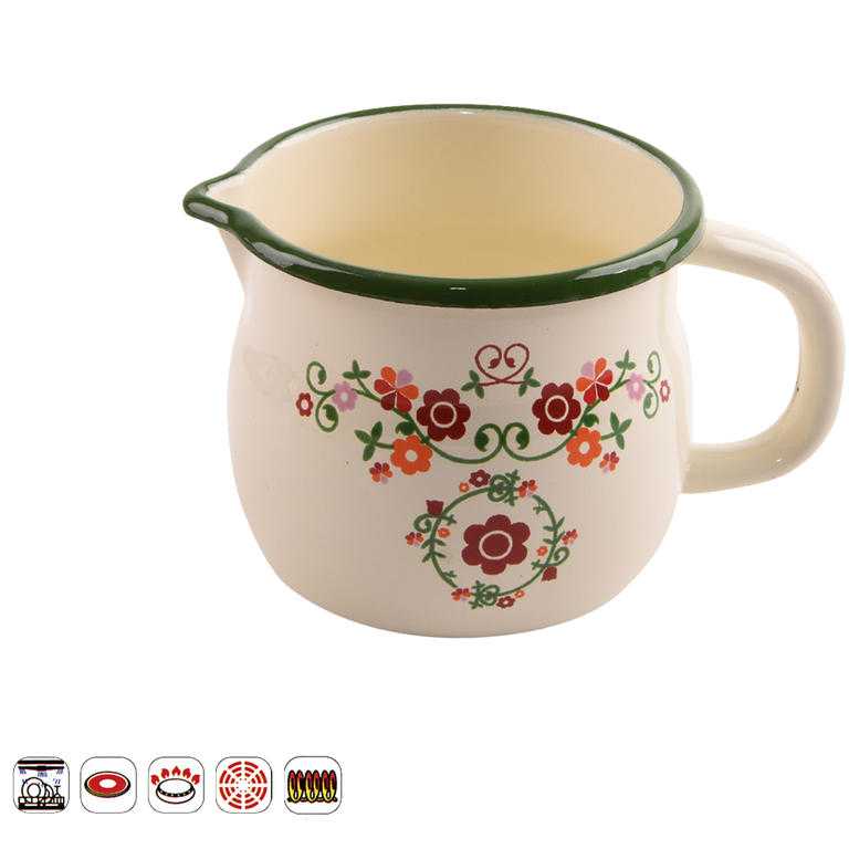 Smaltovaný hrnek ROBA 800 ml