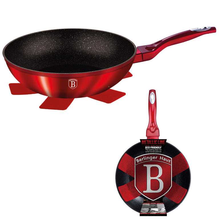 Pánev WOK s nepřilnavým povrchem Burgury Metallic Line