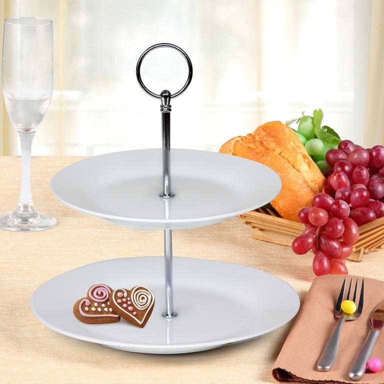 Banquet Stojan na cukrovinky porcelánový SOFIA 2 poschodový