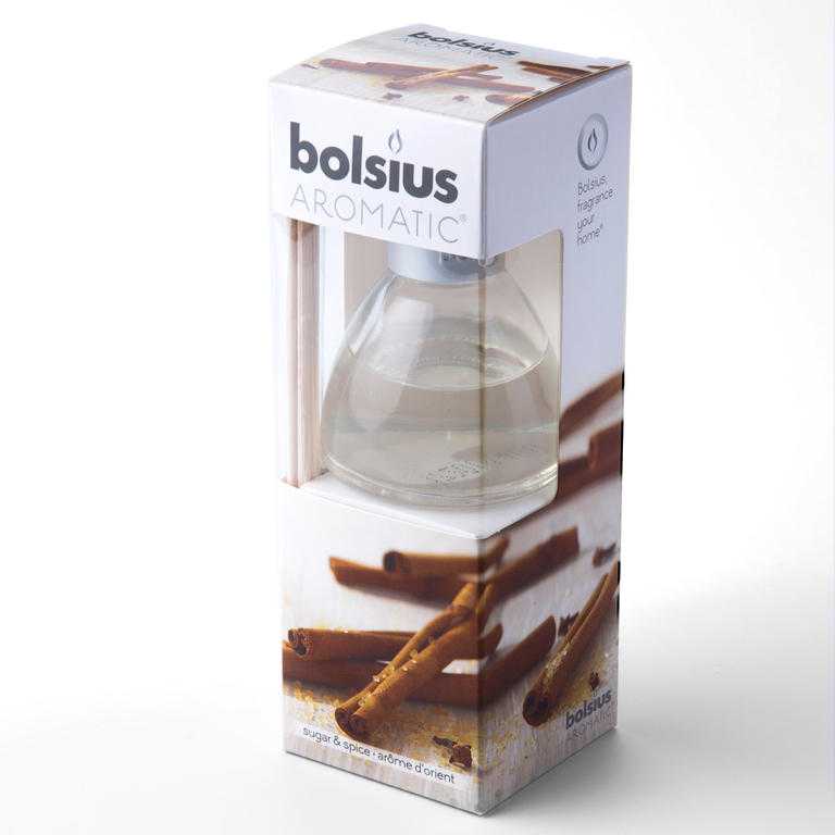 Osvěžovač vzduchu Bolsius, skořice, objem 45 ml