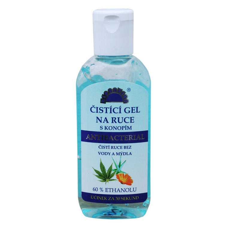 Čistící gel na ruce s konopím 75 ml
