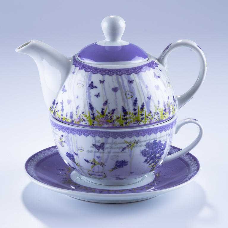 Sada na čaj LEVANDULE Tea for one