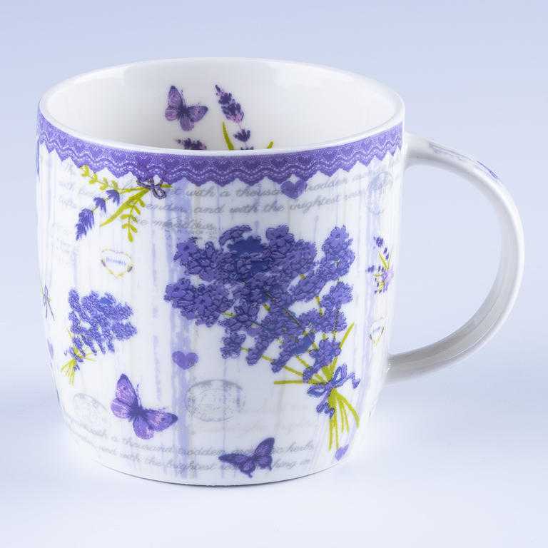 Porcelánový hrnek LEVANDULE 300 ml