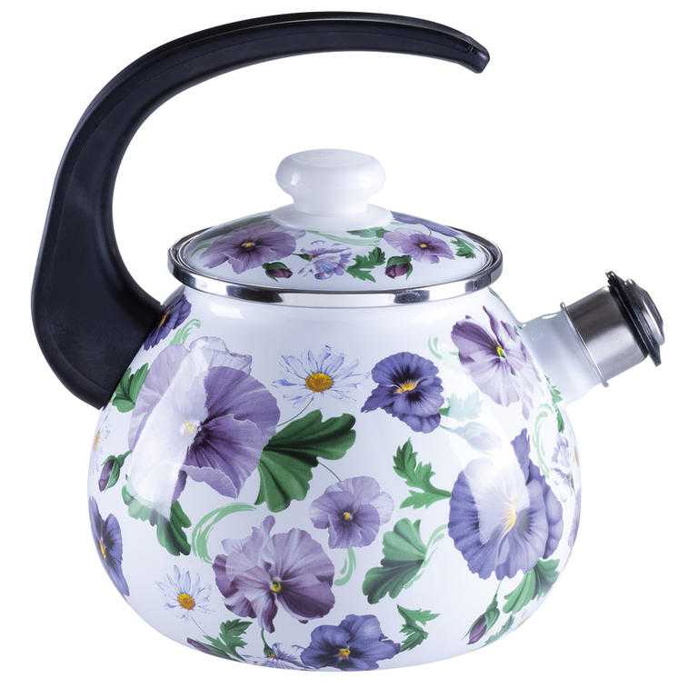 Smaltovaná konvice MACEŠKY 2,5 l