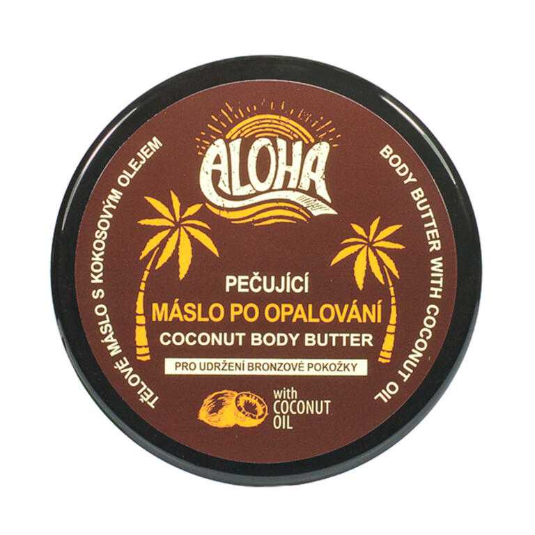 Máslo po opalování s kokosovým olejem ALOHA 200 ml