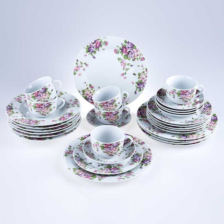 Porcelánová jídelní sada BEAUTY 30 ks