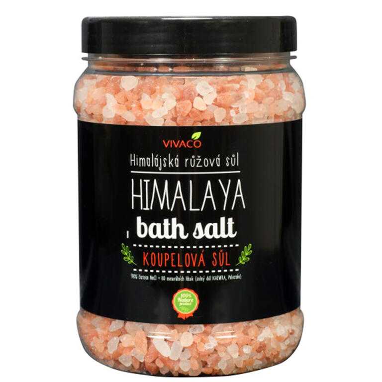 Himálajská růžová sůl do koupele 1500 g