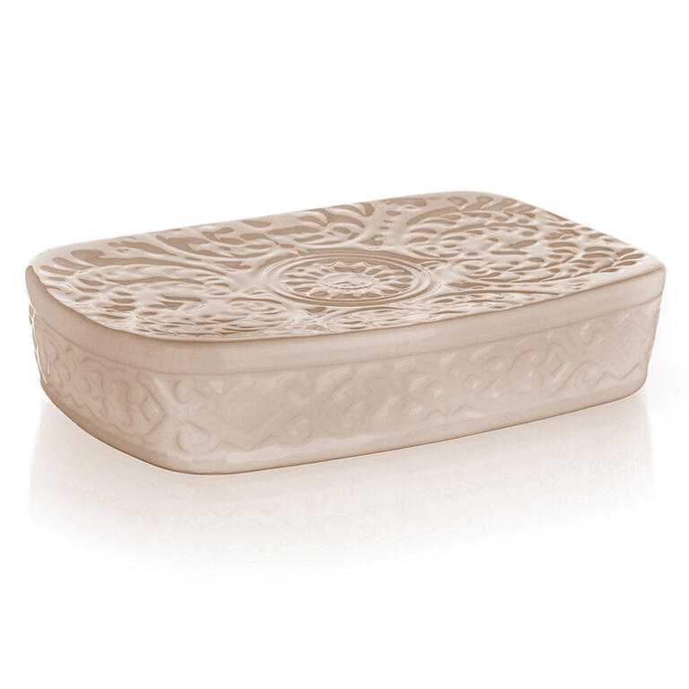 Săpunieră ceramică maro