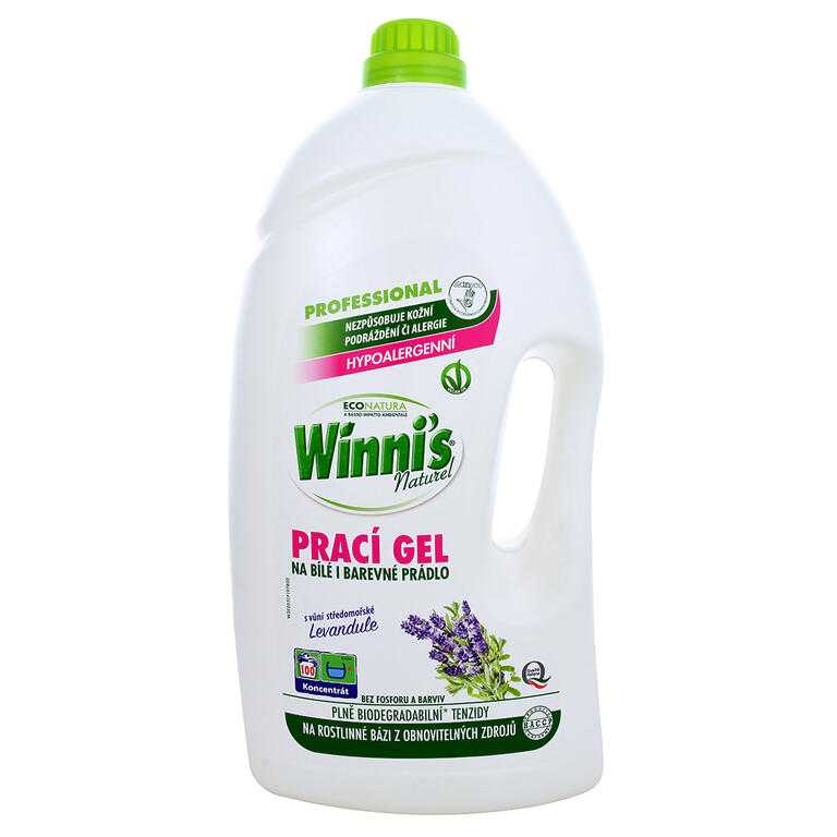 WINNI´S hypoalergenní prací gel s levandulí 5 L