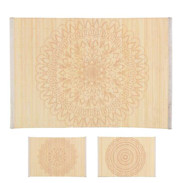 Bambusové prostírání MANDALA