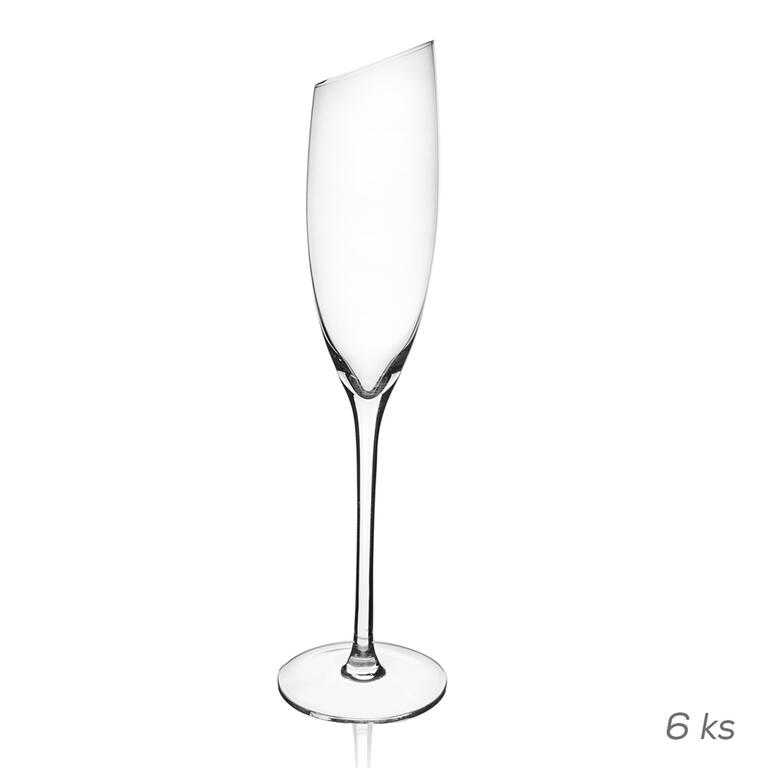 Sklenice na sekt EXCLUSIVE 180 ml 6 ks