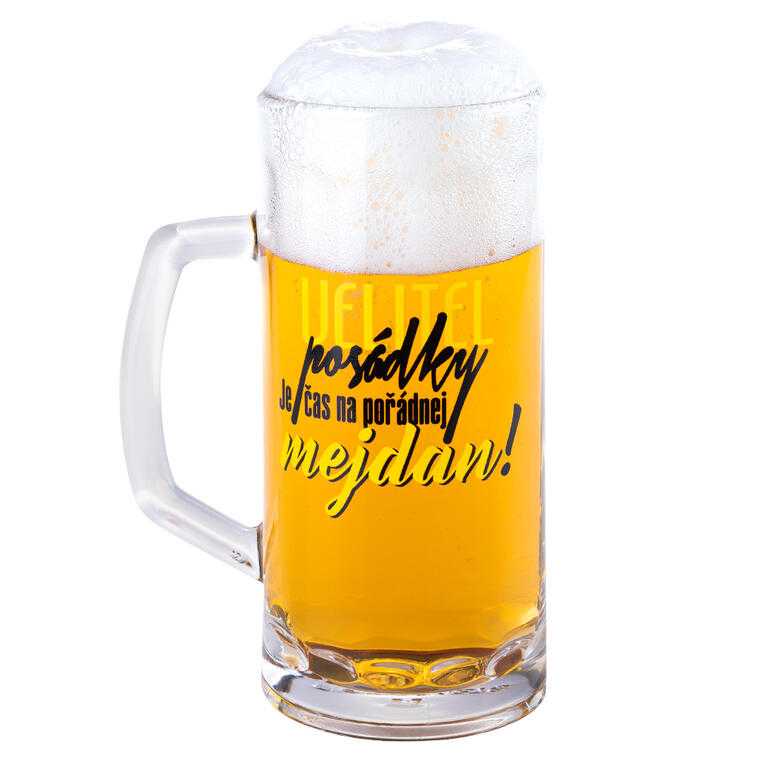 Sklenice na pivo VELITEL POSÁDKY