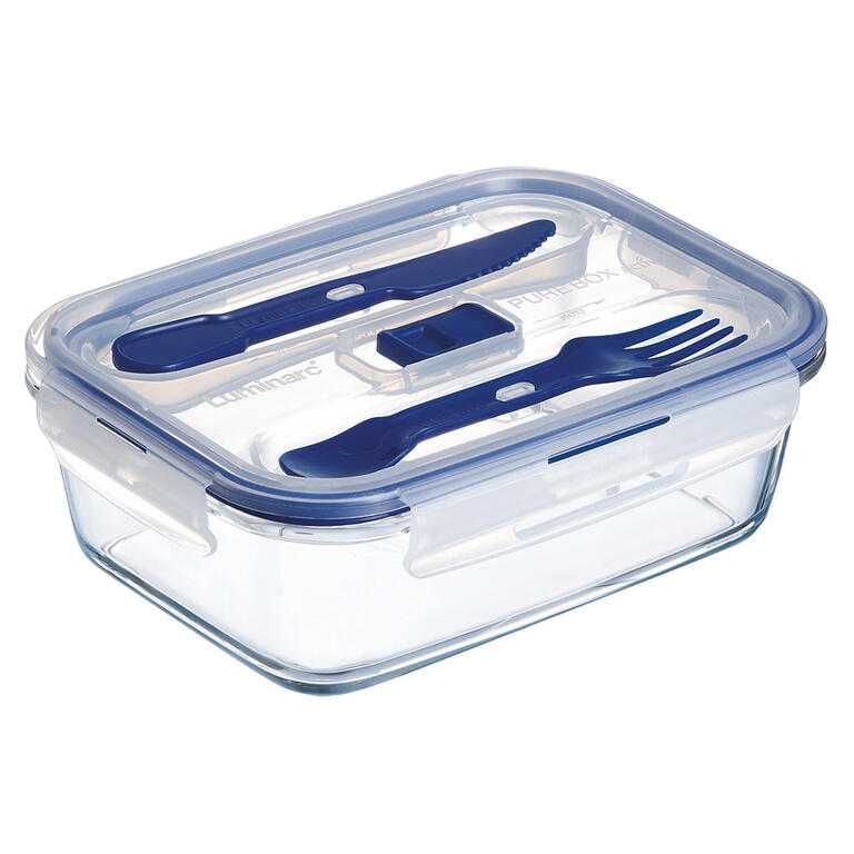 Obědový box s příborem PURE Active 1,22 l