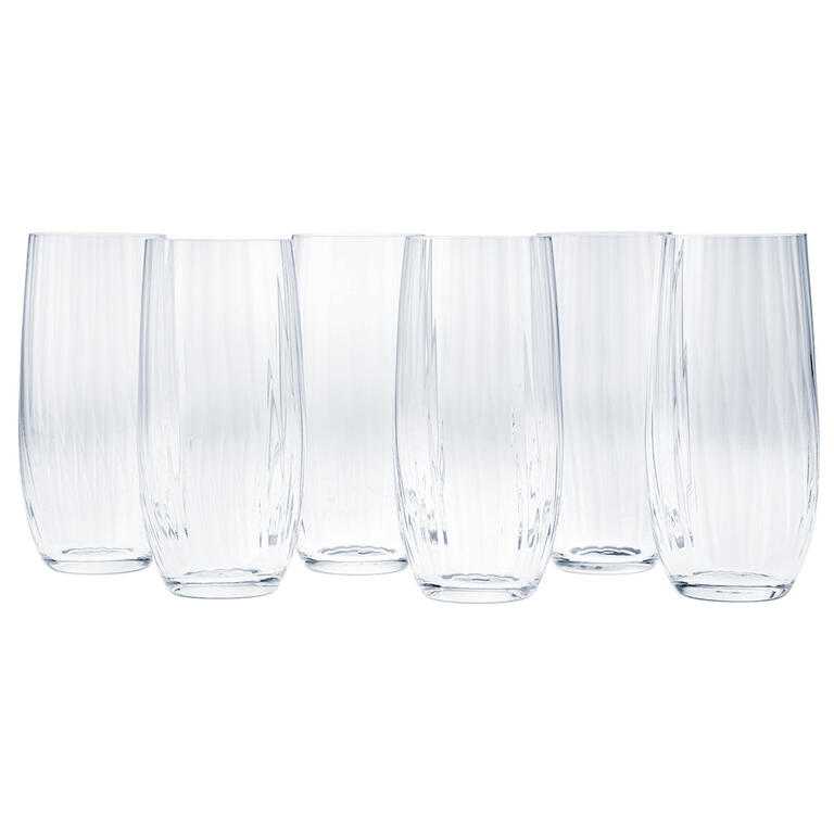 Set de pahare long drink WATERFALL, 350 ml, 6 buc