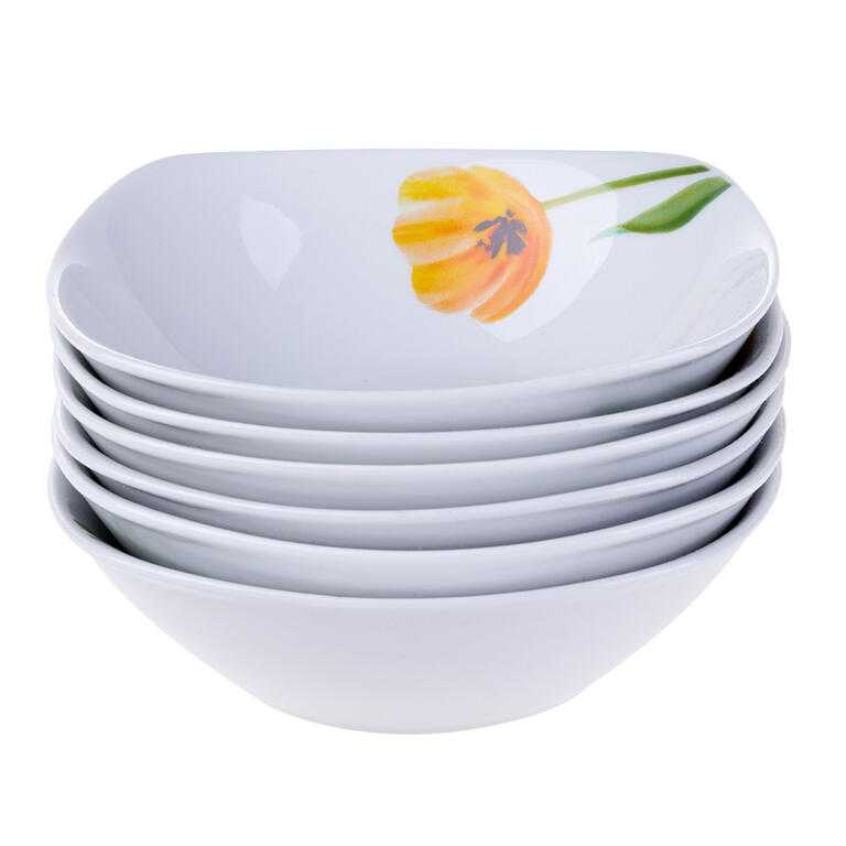 Sada porcelánových misek TULIP 6 ks