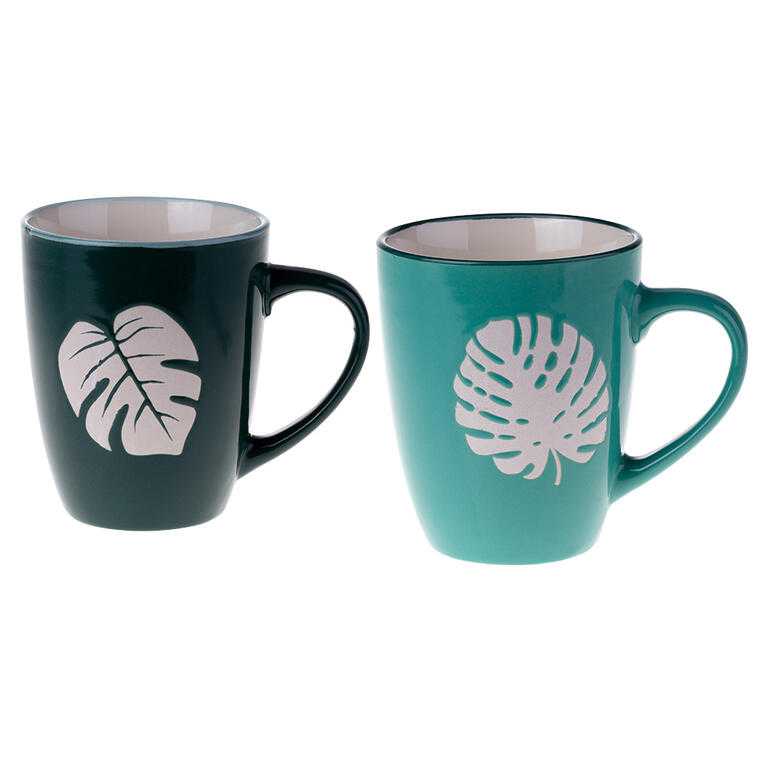 Porcelánové hrnky PETRONIA 370 ml 2 ks